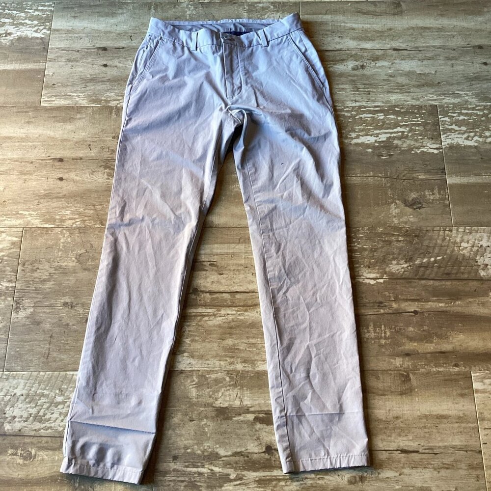 VINEYARD VINES Pants Gray On The Go OTG Performance Golf Chino Men’s 30x32
